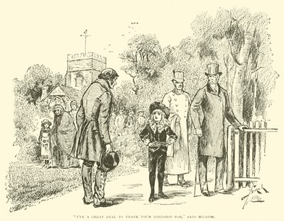 Ilustrace pro Little Lord Fauntleroy od Reginald Bathurst Birch
