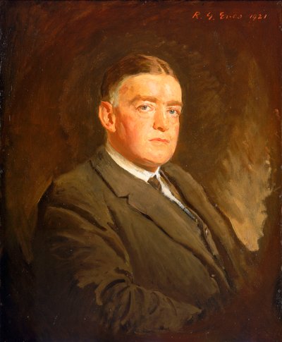 Sir Ernest Henry Shackleton (1874-1922) od Reginald Grenville Eves