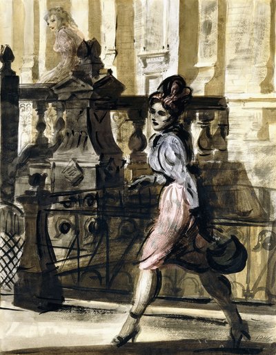 Procházka centrem města od Reginald Marsh