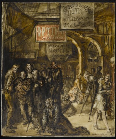 Grand Windsor Hotel od Reginald Marsh