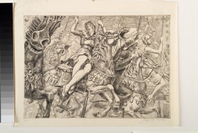 Kolotoč (lept) od Reginald Marsh