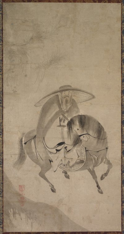 Su Dongpo Jízda na oslu od Reietsu