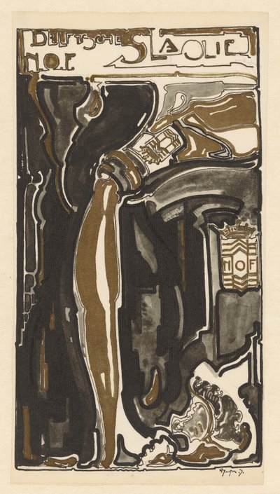 Delftský salátový olej N.O.F. (původní název objektu) od Reijer Stolk (signed by artist)