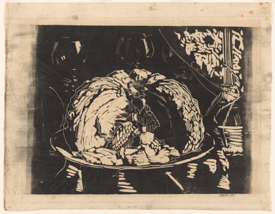 Zátiší s miskou od Reijer Stolk (signed by artist)