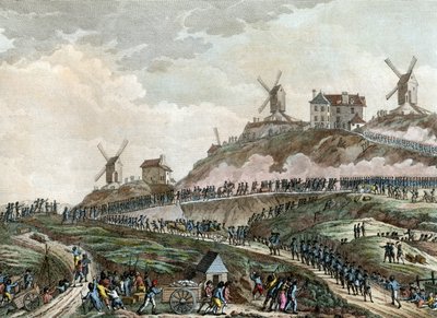Kanovníci přivážejí na Montmartre od Reiner Vinkeles