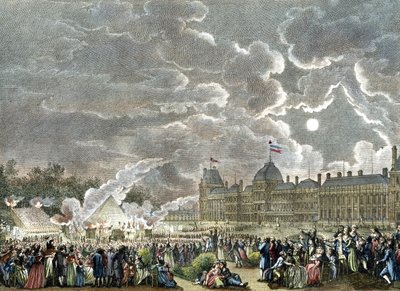 Obřad za mučedníky z roku 1792. 1794-1804 (rytina) od Reiner Vinkeles