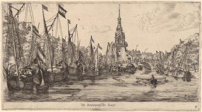 Roowaensche Quay (De Roowaensche Kaey) od Reinier Nooms, called Zeeman
