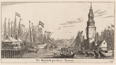 Haringpakkers Tower v Amsterdamu od Reinier Nooms, called Zeeman