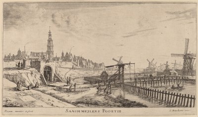 Zagmolanská brána (Saghmeulens Sumpurae) od Reinier Nooms, called Zeeman