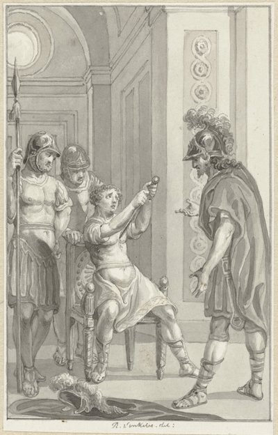 Dood van Gemellus od Reinier Vinkeles (I)