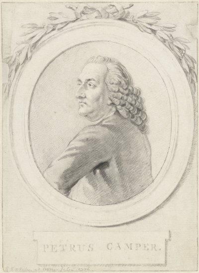 Portrét profesora Petruse Campera od Reinier Vinkeles (I)