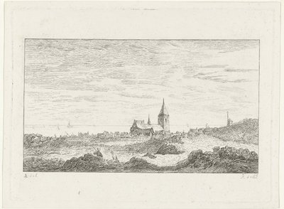 Vesnice u moře od Reinierus Albertus Ludovicus baron van Isendoorn à Blois
