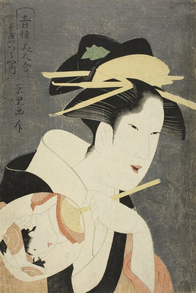 Krásy Pleasure Quarters od Chōkyōsai Eiri