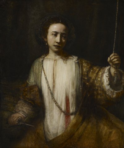 Lucretia od Rembrandt van Rijn