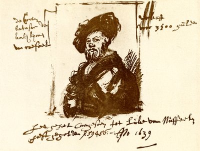 hrabě Balthasar Castiglione od Rembrandt van Rijn