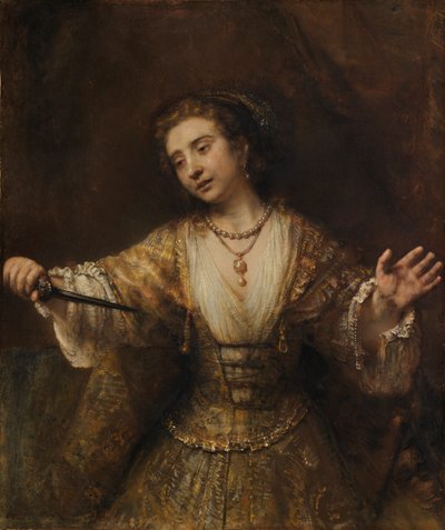Lukrécie od Rembrandt van Rijn