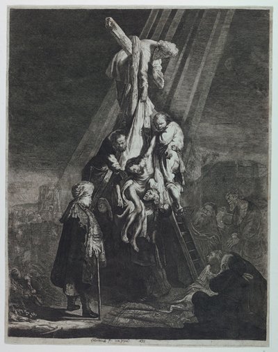 Sestup z kříže od Rembrandt van Rijn