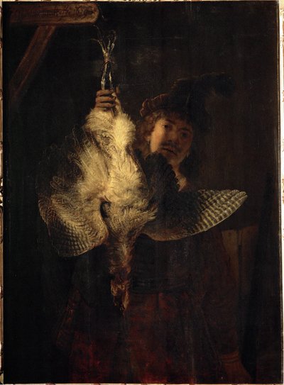 Lovec břehulí. Dub od Rembrandt Harmensz. van Rijn