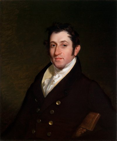 Plukovník Mendes Cohen, asi 1838 (olej na plátně) od Rembrandt Peale