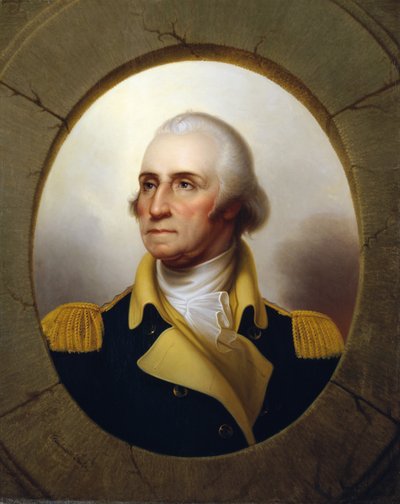 George Washington (typ lodního okénka) od Rembrandt Peale