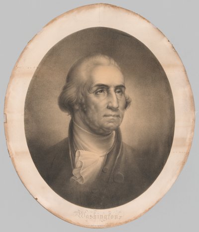 Hlava George Washingtona, 1856. od Rembrandt Peale