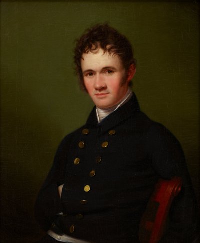 Portrét velitele Lewise Warringtona od Rembrandt Peale