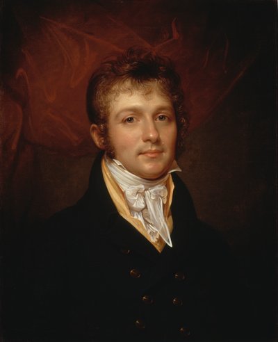 Portrét Edwarda Shippena Burda z Philadelphie, ca. 1806-1808. od Rembrandt Peale