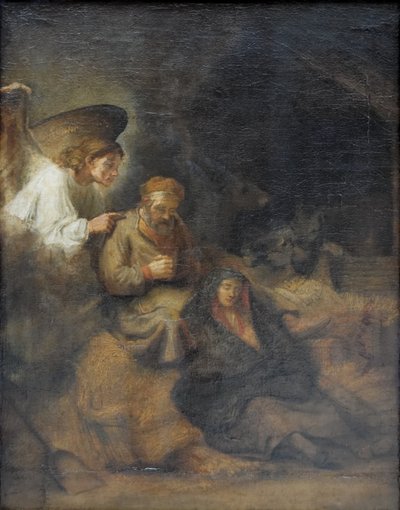 Josefův sen od Rembrandt and workshop