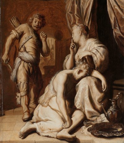 Samson a Dalila od Rembrandt van Rijn (attributed to)