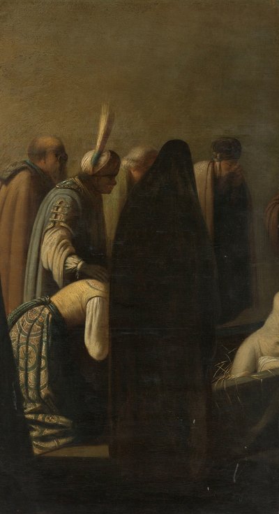 Vzkříšení Lazara od Rembrandt van Rijn (school of)