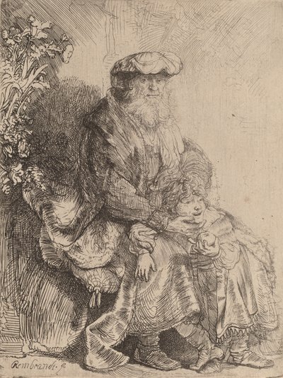 Abraham hladící Izáka, c. 1637. od Rembrandt van Rijn