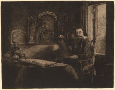 Abraham Francouz od Rembrandt van Rijn