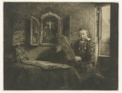 Abraham Francen, lékárník od Rembrandt van Rijn