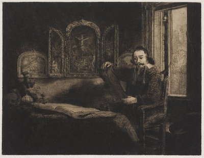 Abraham Francken, obchodník s uměním od Rembrandt van Rijn