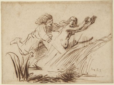 Apollo a Daphne od Rembrandt van Rijn