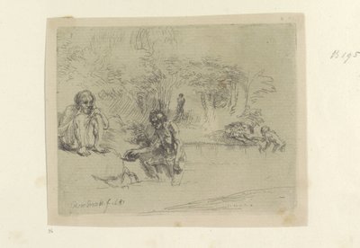 Baders Kolekce osmdesáti pěti původních tisků (název série) od Rembrandt van Rijn
