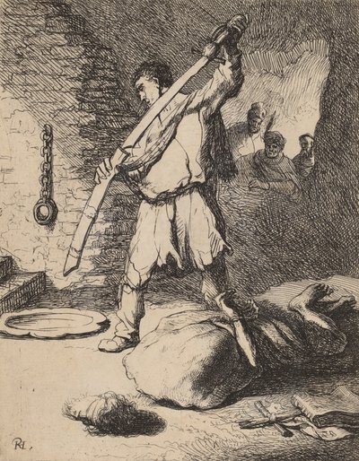 Stětí hlavy Jana Křtitele, c. 1627. od Rembrandt van Rijn