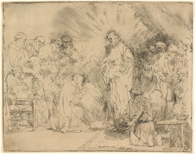 Zjevení Krista apoštolům od Rembrandt van Rijn