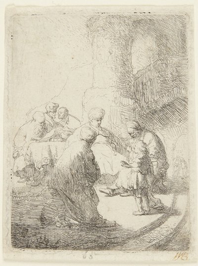 Kristus diskutuje s učenými od Rembrandt van Rijn
