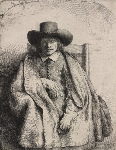 Clement de Jonghe, 1651. od Rembrandt van Rijn