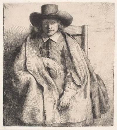 Clement de Jonghe, prodejce tisku od Rembrandt van Rijn
