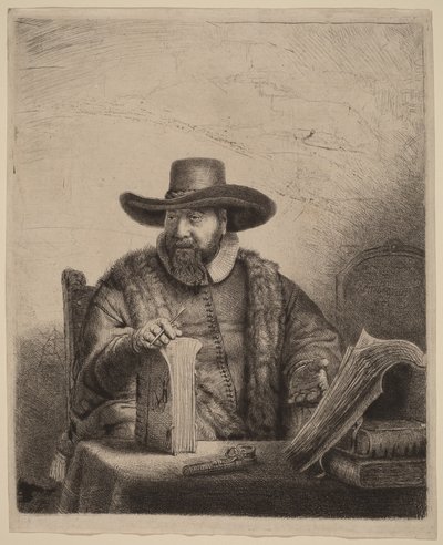 Cornelis Claesz Anslo od Rembrandt van Rijn