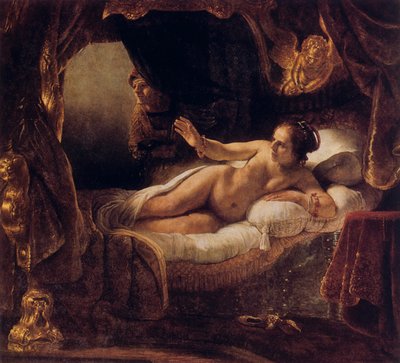 Danae, 1636 od Rembrandt van Rijn
