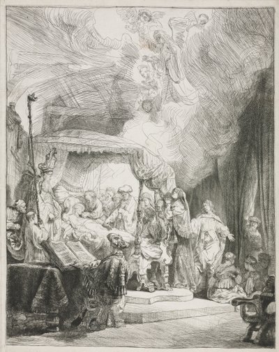 Smrt Panny od Rembrandt van Rijn