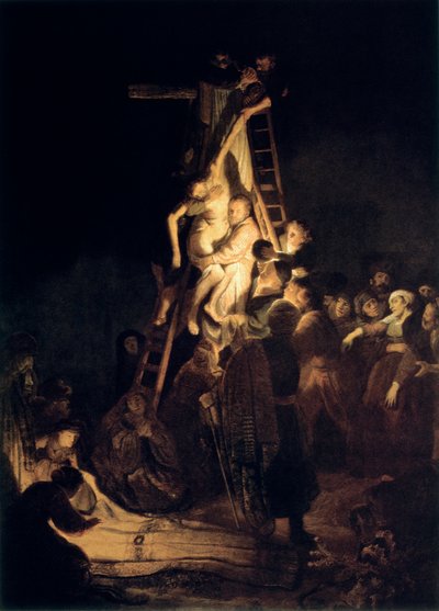 Sestup z kříže, 1634 od Rembrandt van Rijn