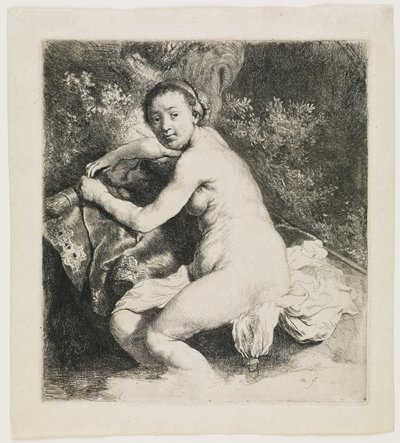 Diana v lázních od Rembrandt van Rijn
