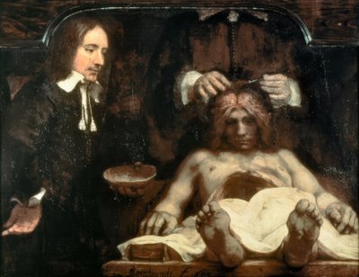 Anatomie Dr. Johan Deijman od Rembrandt van Rijn