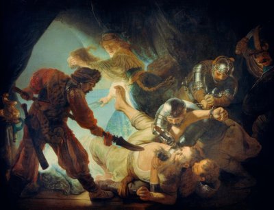 Oslňující Simson od Rembrandt van Rijn