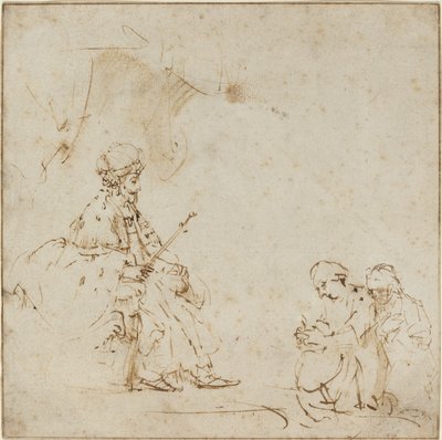Ester před Ahasverem od Rembrandt van Rijn