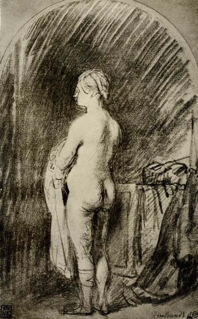 Ženský akt od Rembrandt van Rijn